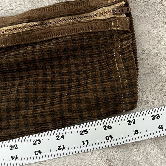 WE THE FREE PEOPLE Sz 24 THE LONDON CALLING SLOUCHY CORD PANTS SANDSTONE New - Picture 16 of 16